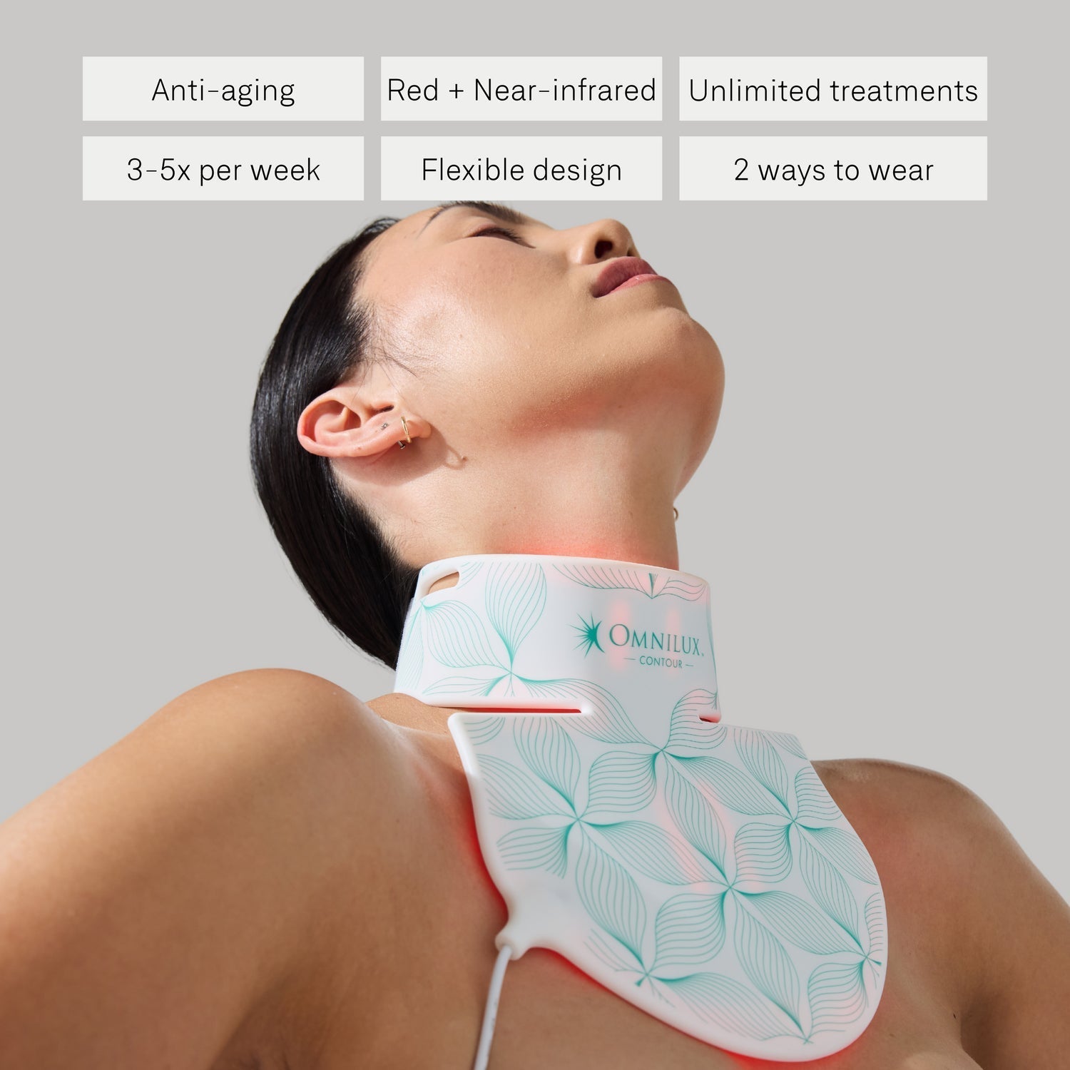 Omnilux Contour Neck & Décolleté - theskinward