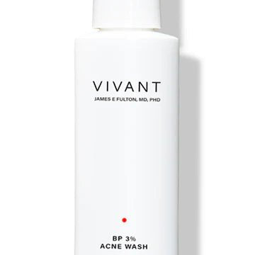 Vivant Benzoyl Peroxide 3% Acne Wash - theskinward