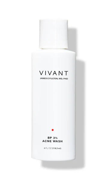 Vivant Benzoyl Peroxide 3% Acne Wash - theskinward
