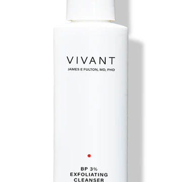 Vivant BP 3% Exfoliating Cleanser - theskinward